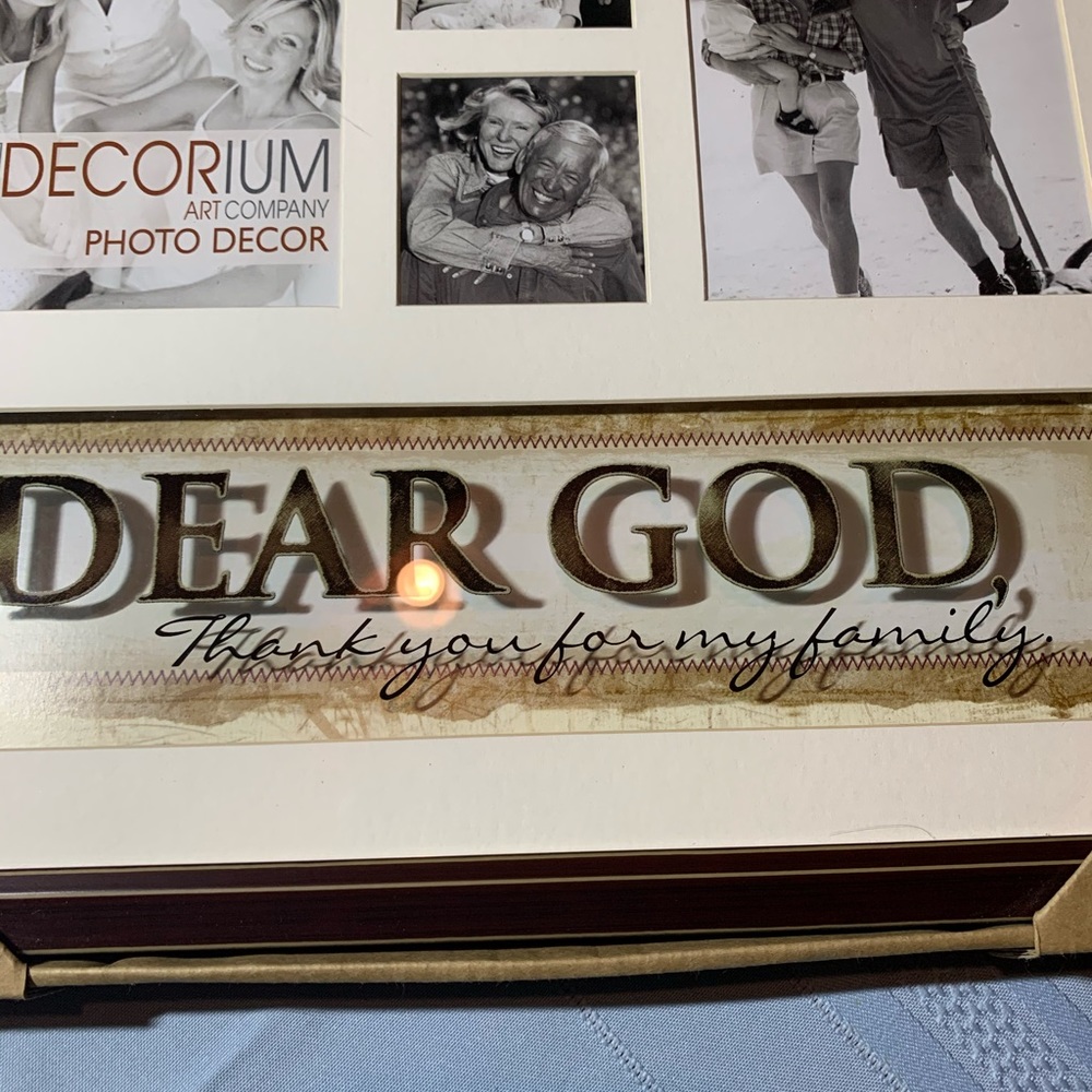 Dear God, Collage Photo Frame - Picture 3 of 6